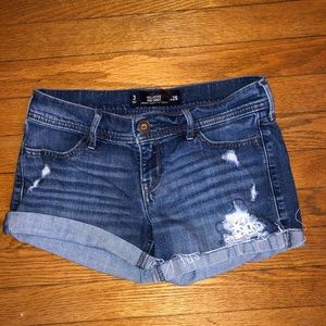 Hollister jean shorts